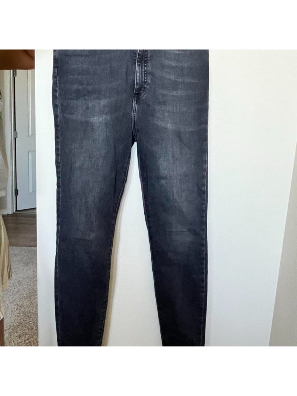 Grey straight leg jeans, Size: 31" #denim #straightleg